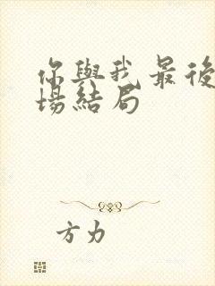 你与我最后的战场结局封面