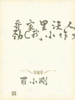 哥家里没人使点劲C我小作文封面