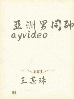 亚洲男同帅哥gayvideo