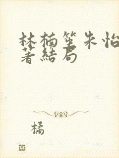 林楠笙朱怡贞原著结局封面