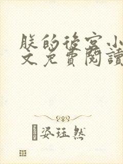 朕的后宫小说全文免费阅读