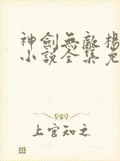 神剑无敌杨小天小说全集免费下载封面