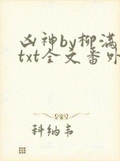 凶神by柳满坡txt全文番外封面