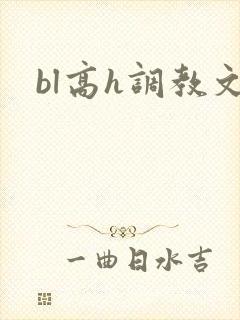 bl高h调教文
