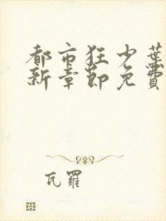 都市狂少叶凡最新章节免费阅读全文封面