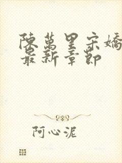 陈万里宋娇娇 最新章节封面