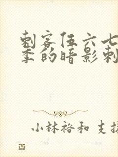 刺客伍六七第三季的暗影刺客