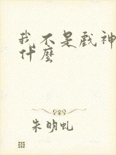 我不是戏神讲的什么