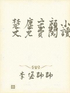 楚尘宋颜小说全文免费阅读笔趣阁