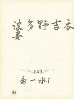 波多野吉衣之人妻