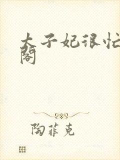 太子妃很忙笔趣阁