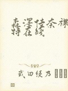 森泽佳奈裸体模特在线封面