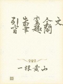 引朱鸾全文无弹窗笔趣阁