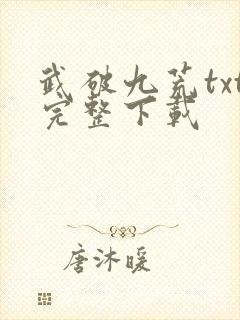 武破九荒txt完整下载