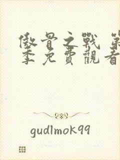 傲骨之战 第5季免费观看完整版