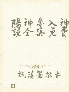 阳神梦入神机小说全集免费免费阅读