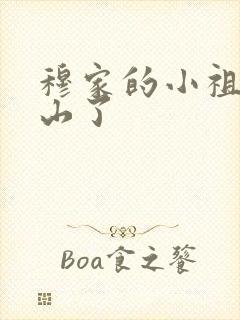 穆家的小祖宗出山了封面