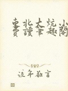 东北大炕小说免费读笔趣阁封面