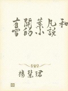 有关叶凡和唐若雪的小说