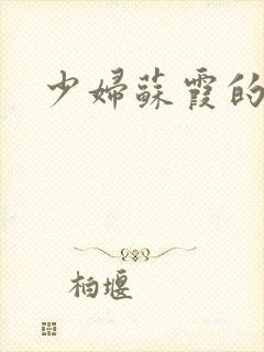 少妇苏霞的沉沦