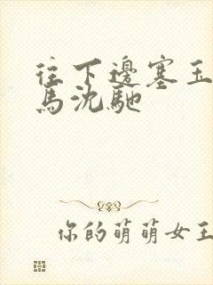 往下边塞玉器骑马沈驰