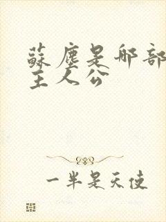 苏尘是哪部小说主人公