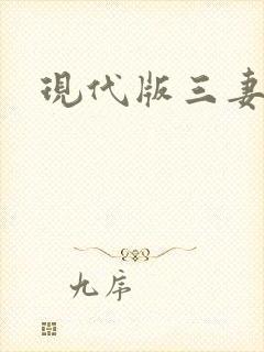 现代版三妻四妾封面