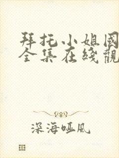 拜托小姐国语版全集在线观看高清