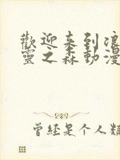 欢迎来到浪荡精灵之森动漫第一到二