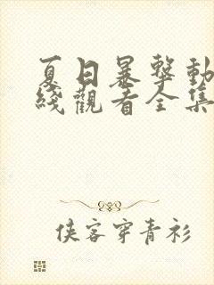 夏日暴击动漫在线观看全集免费封面