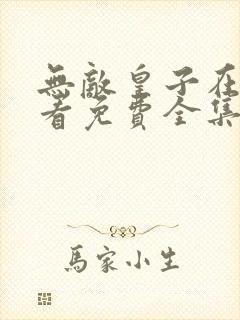 无敌皇子在线观看免费全集电视剧