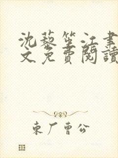 沈藜笙江聿风全文免费阅读