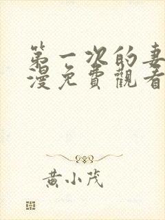 第一次的妻子动漫免费观看全集完整版下载封面