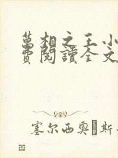 万相之王小说免费阅读全文无删减封面