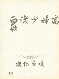 白洁少妇高义赵敏封面