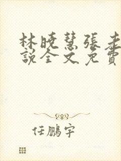 林晓慧张老头小说全文免费阅读最新