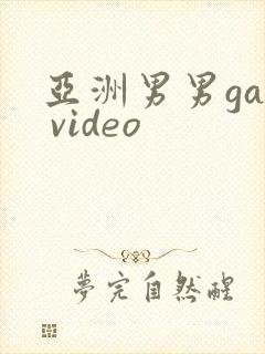 亚洲男男gay video封面