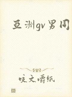 亚洲gv男同