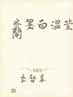 齐墨白温莹笔趣阁