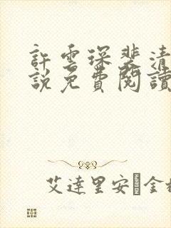 许云琛裴清欢小说免费阅读无弹窗