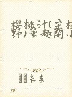 樱桃汁(宋枝江野)笔趣阁小说