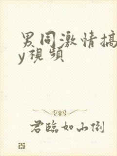 男同激情搞gay视频