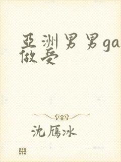 亚洲男男gay做受