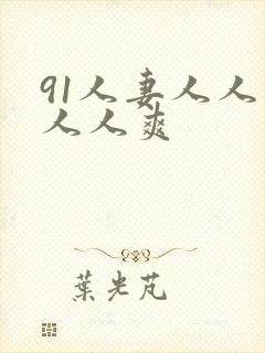 91人妻人人插人人爽