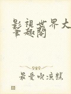 影视世界大闲人笔趣阁