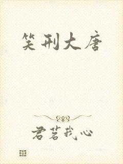 笑刑大唐封面