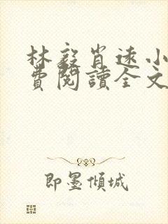 林毅肖远小说免费阅读全文最新章节封面