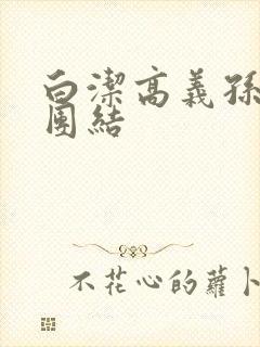 白洁高义孙倩大团结