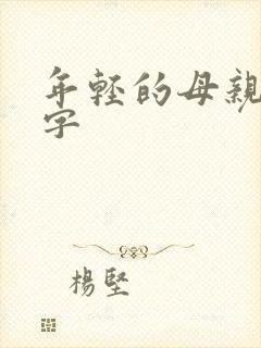 年轻的母亲6中字封面