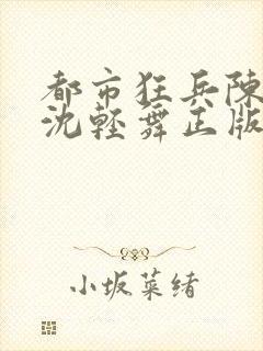 都市狂兵陈六何沈轻舞正版